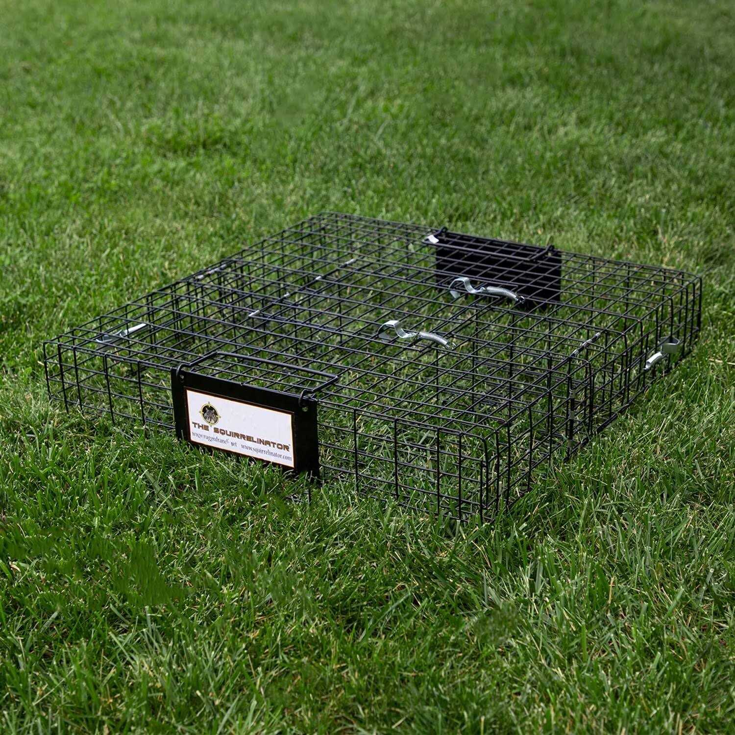 Rugged Ranch Squirrelinator Live Trap-with Basin - Image 2