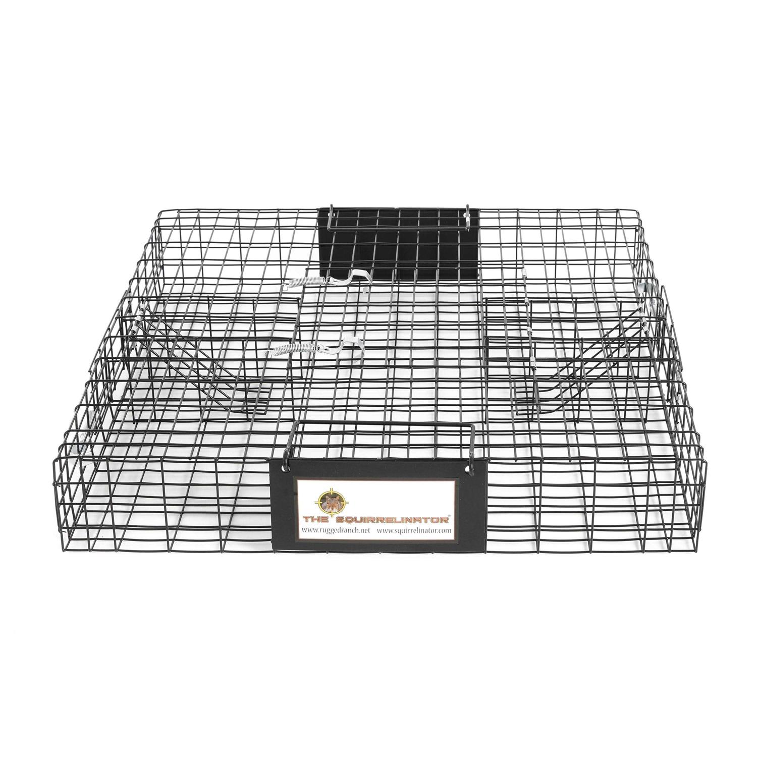 Rugged Ranch Squirrelinator Live Trap-with Basin - Image 3