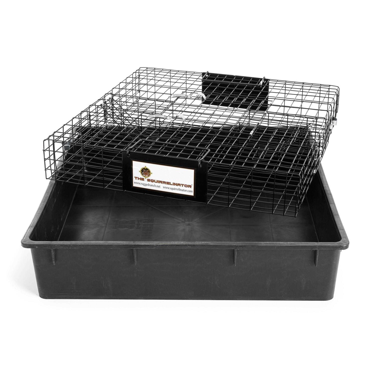 Rugged Ranch Squirrelinator Live Trap-with Basin - Image 5