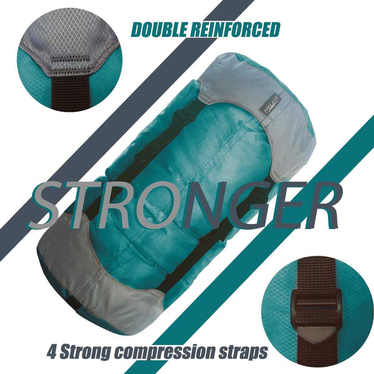 Frelaxy Compression Sack Ultralight Sleeping Bag Stuff Sack Compression Stuff Sack - Image 2