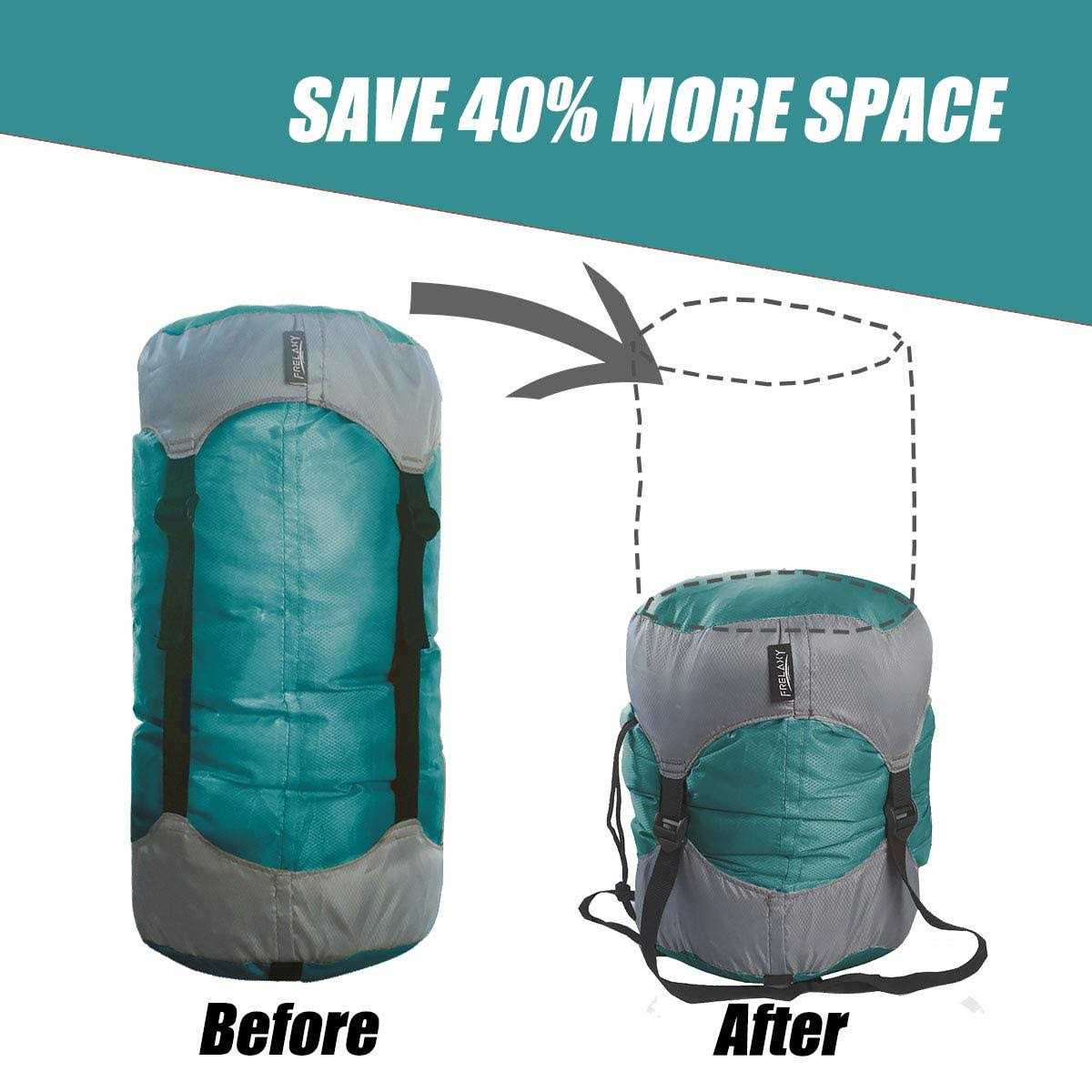 Frelaxy Compression Sack Ultralight Sleeping Bag Stuff Sack Compression Stuff Sack - Image 4