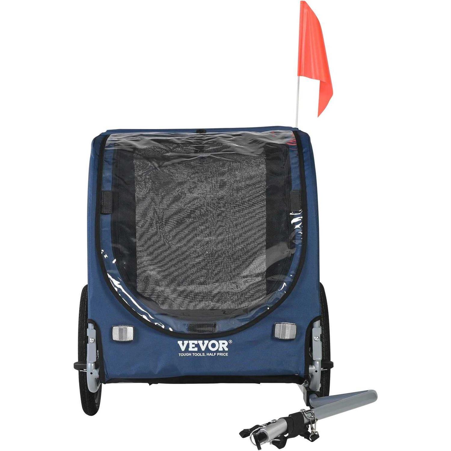 VEVOR Up to 100 lbs Dog Bike Trailer - Image 3