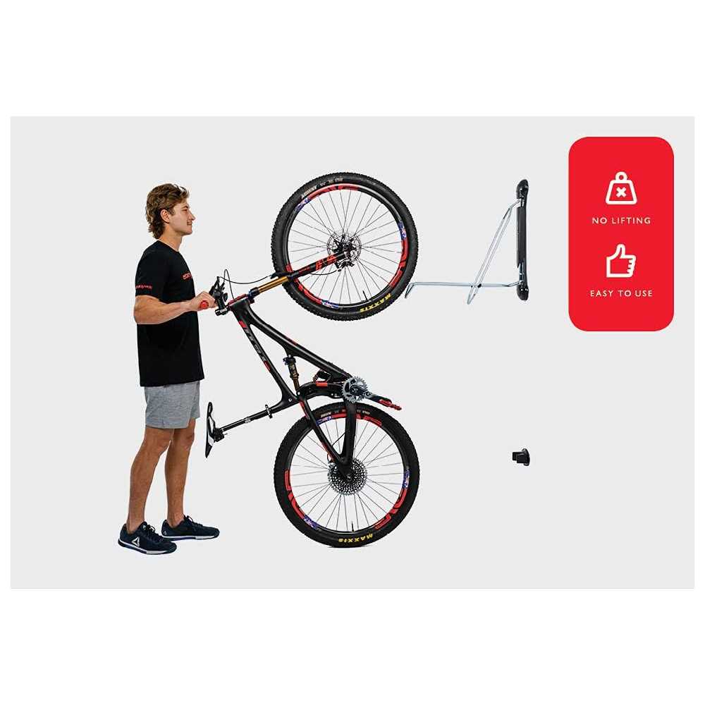 Alternative view of Steadyrack Bike Racks Mountain Bike Rack Wall Mounted Bike Rack Storage Solution for Your Home, Garage, or Bike Park
