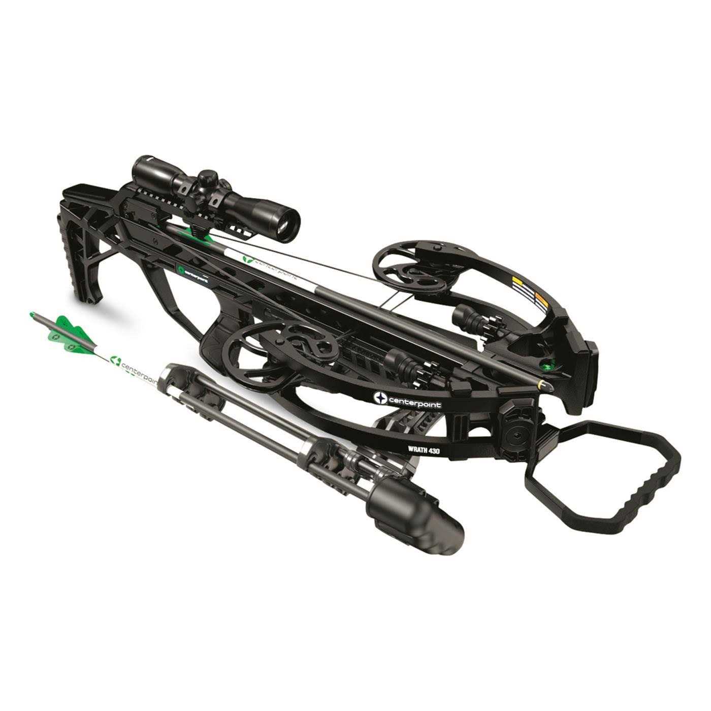 CenterPoint Wrath 430 SC Crossbow Package Silent Crank