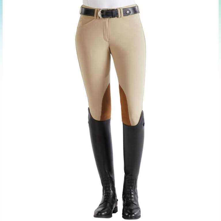 Dover Saddlery Dover Saddlery Ladies Wellesley Knee-Patch Breech - Image 4