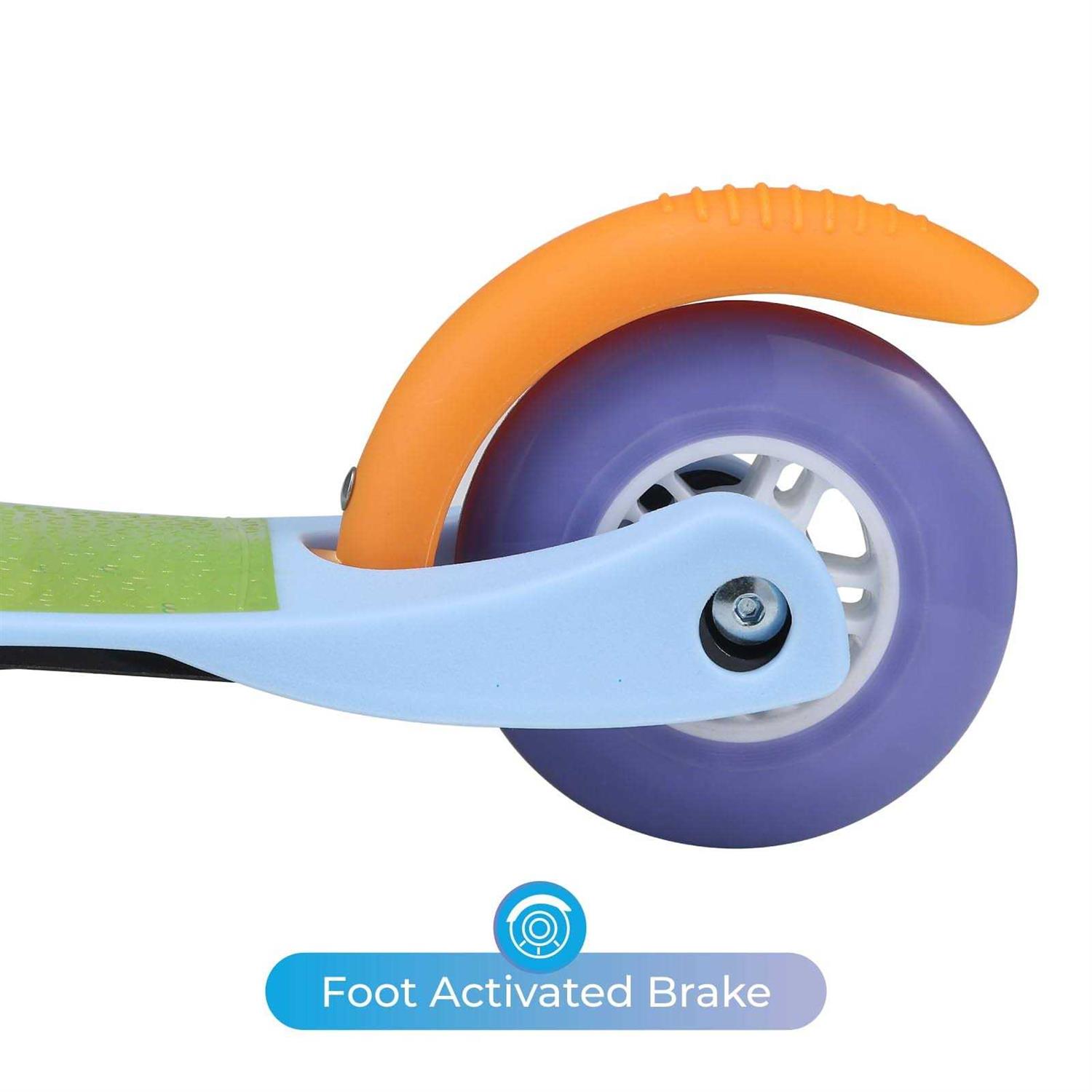 Scooter for Kids Ages 3-5 Extra Wide Deck & Light Up Wheels - Image 5