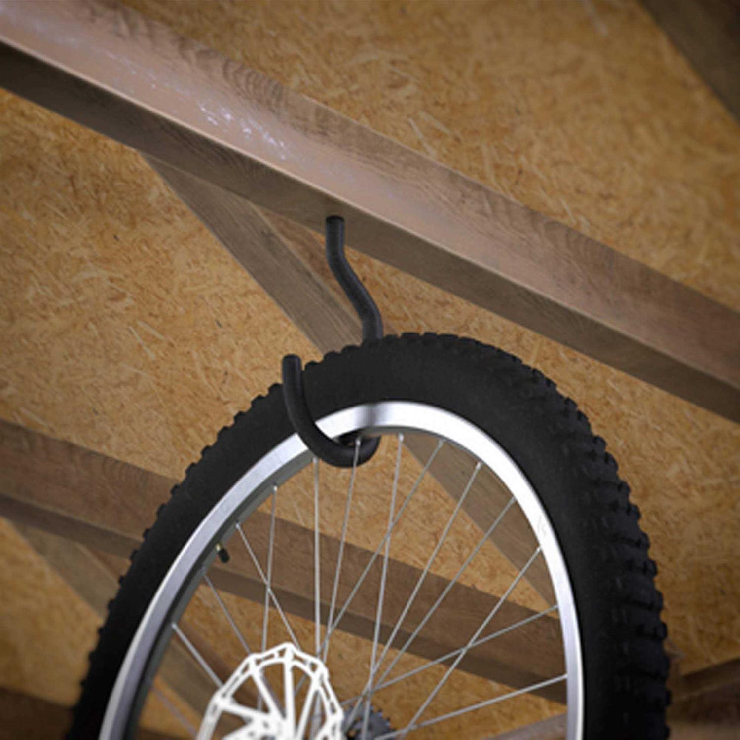 StoutMax Heavy Duty Bike Garage Storage Wall Organizer - Image 2