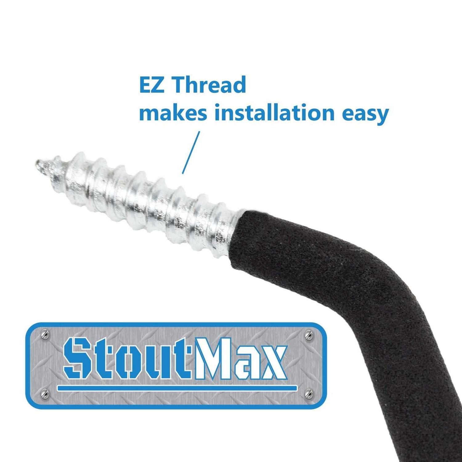 StoutMax Heavy Duty Bike Garage Storage Wall Organizer - Image 3