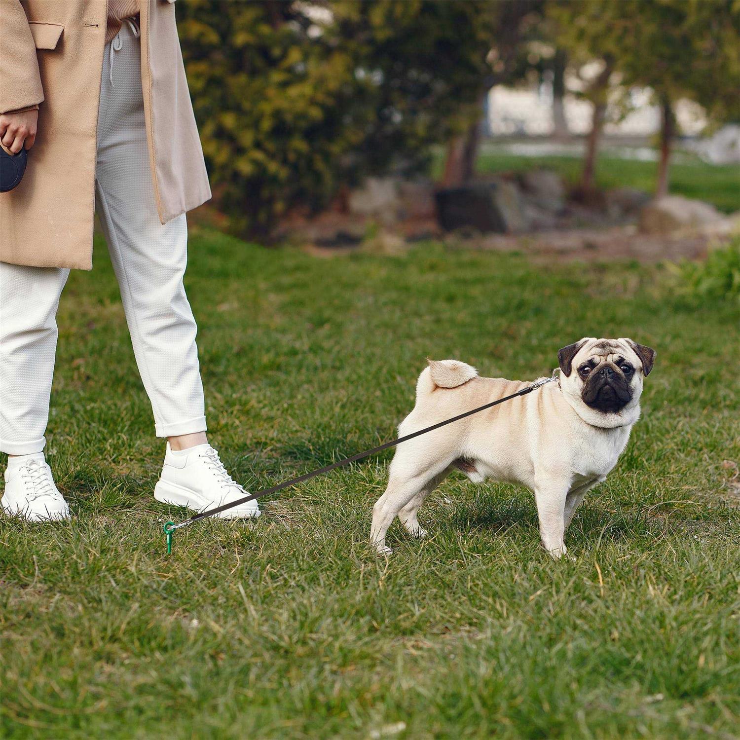 VASGOR 18” Ground Anchors Easy to Use with Drill 30mm Diameter - Image 4