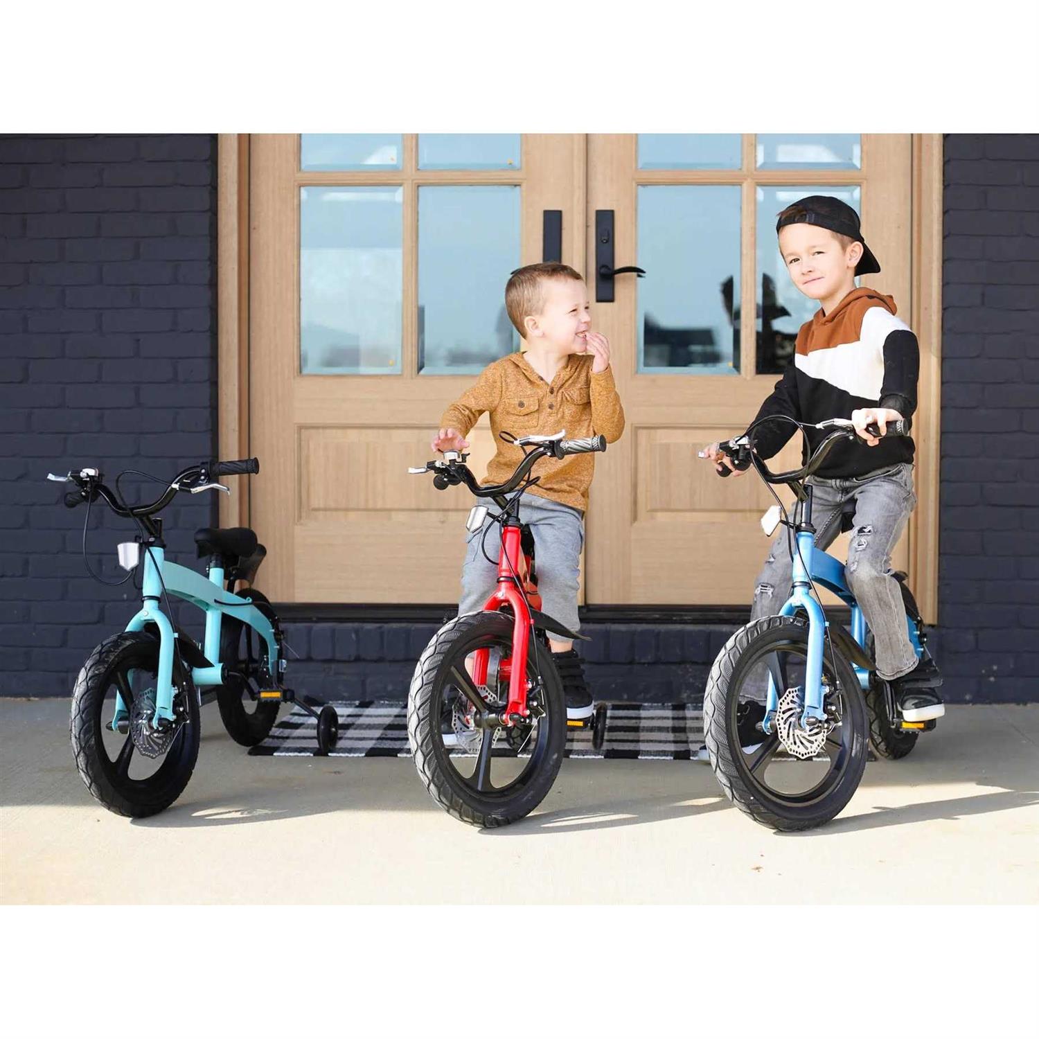 HARPPA 14 inch Kids Bikes for Boys Ages 3-5 with Training Wheels - Image 2