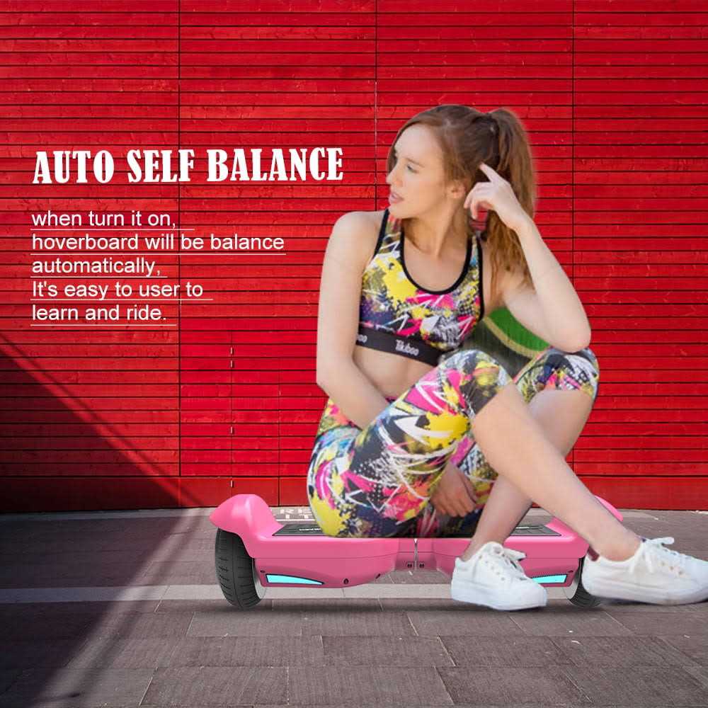 Hoverstar Hover board 6.5 in. Certified Two-Wheel Self Balancing Electric Scooter with LED Light - Image 3