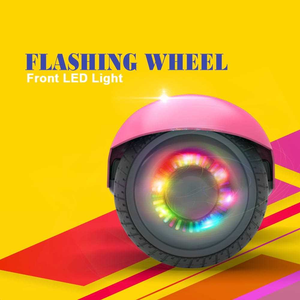 Hoverstar Hover board 6.5 in. Certified Two-Wheel Self Balancing Electric Scooter with LED Light - Image 5
