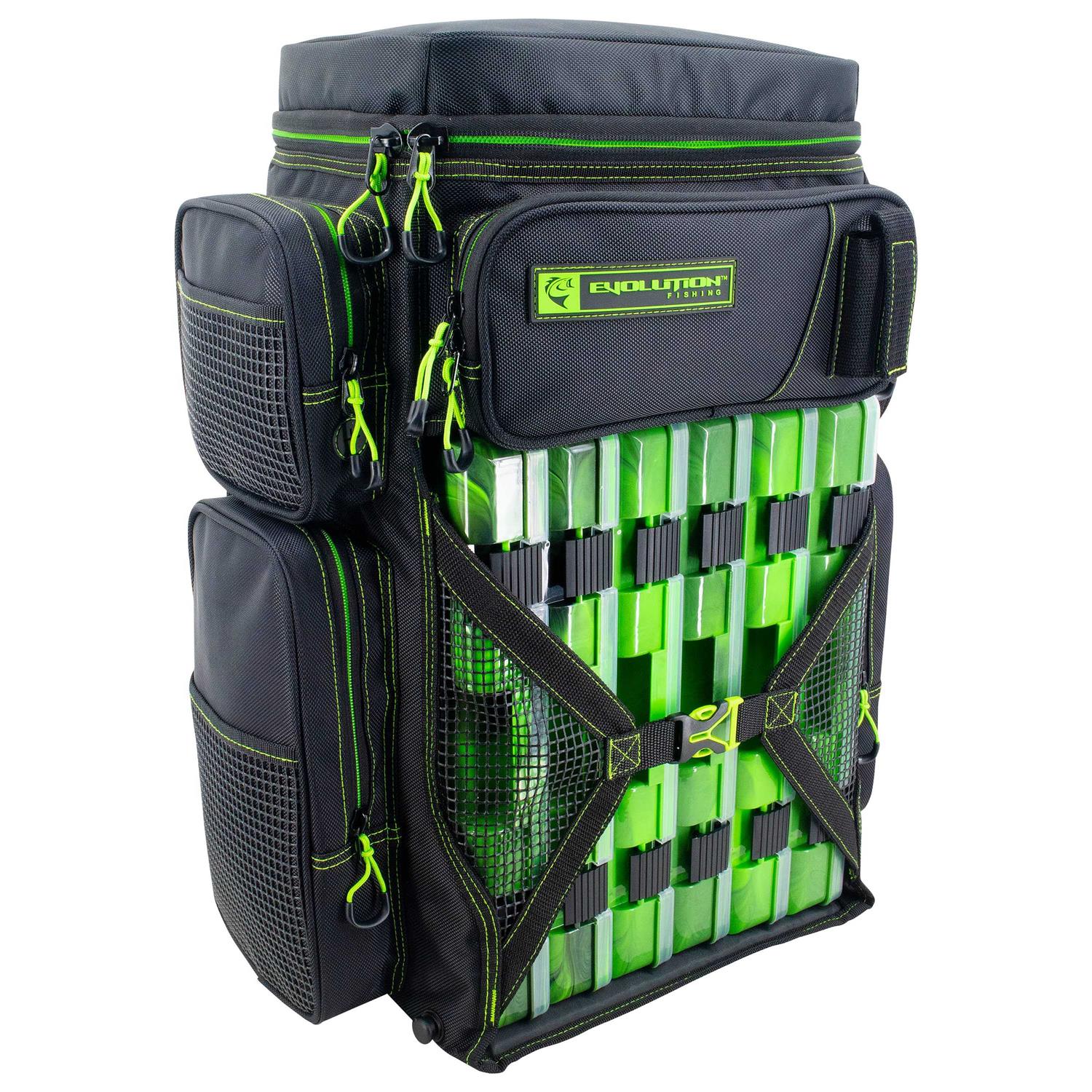 Evolution Fishing 3700 Drift Series Tackle Backpack - Image 5