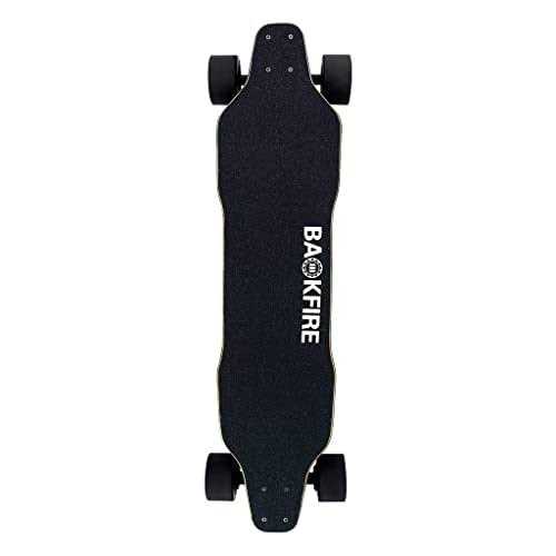 Backfire G2 Black Electric Longboard with Remote Control Hobbywing Motors and 96mm Wheels - Image 3