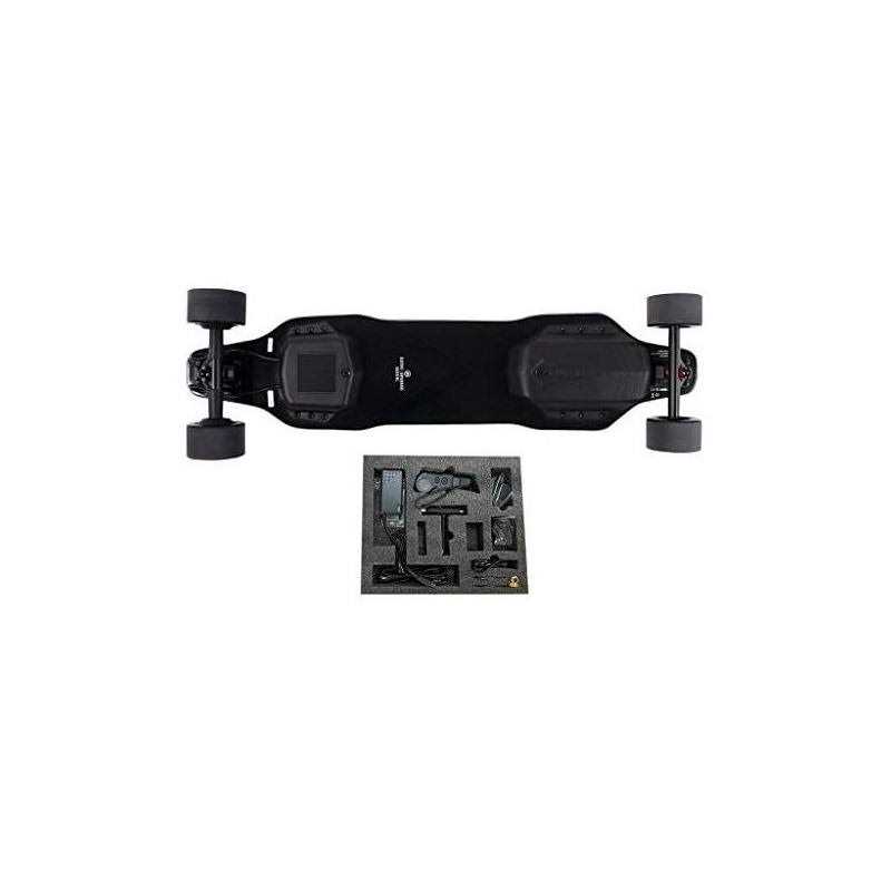 Backfire G2 Black Electric Longboard with Remote Control Hobbywing Motors and 96mm Wheels - Image 4