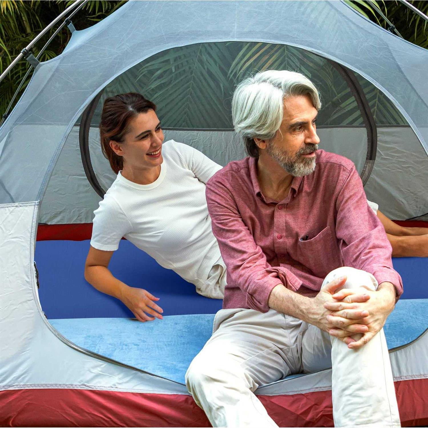 INVOKER UltraThick Self Inflating Memory Foam Camping Sleeping Pad - Image 2