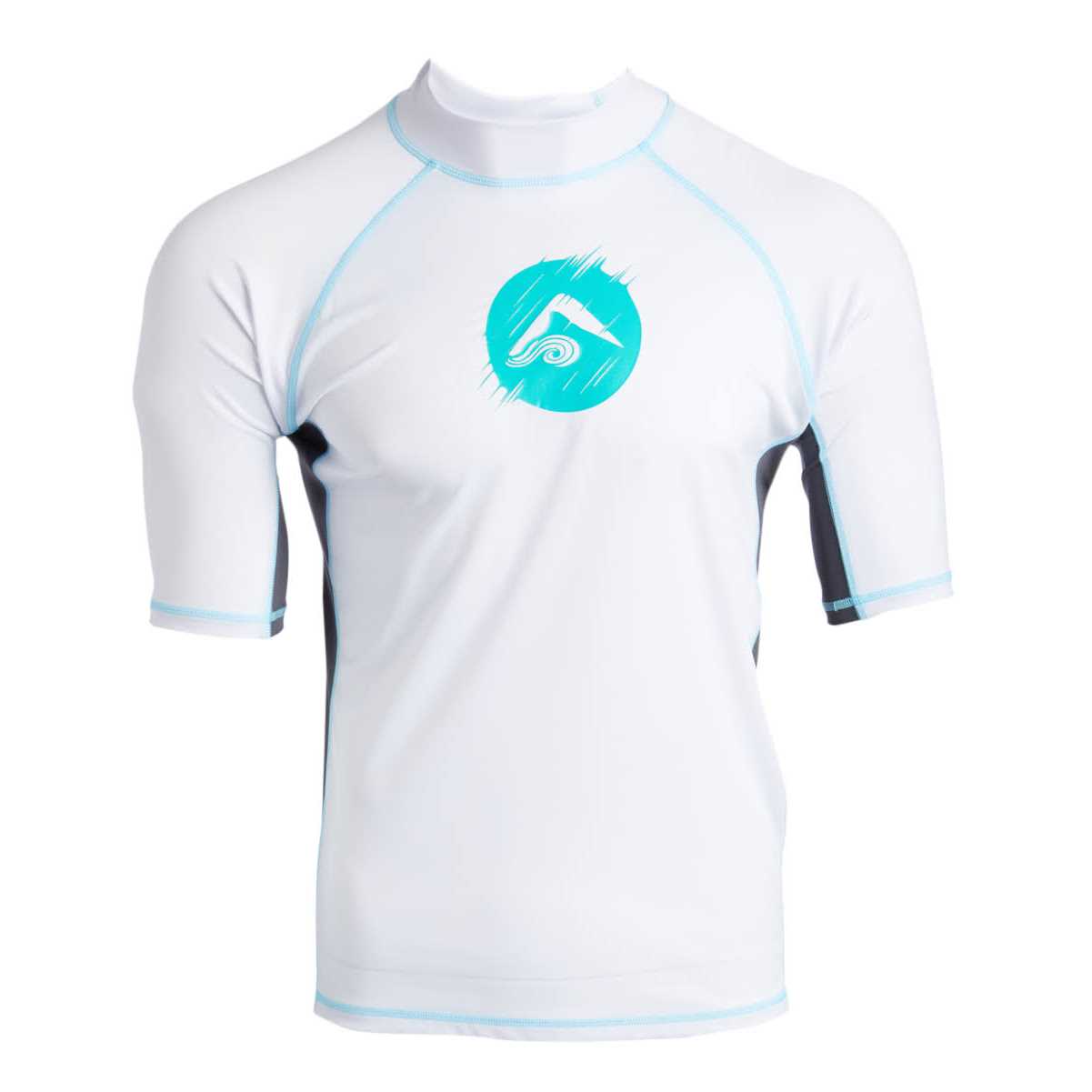 Kanu Surf Mens UPF 50+ Short Sleeve Sun Protective Rashguard Swim Shirt - Image 5