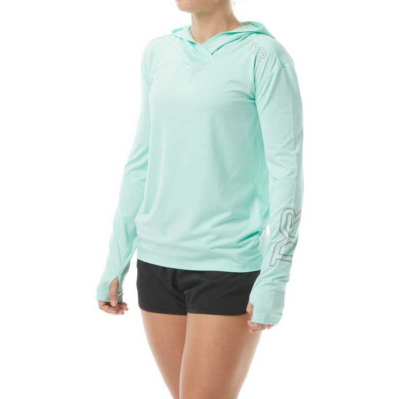 TYR Women's Sundefense Hooded Shirt - Image 5
