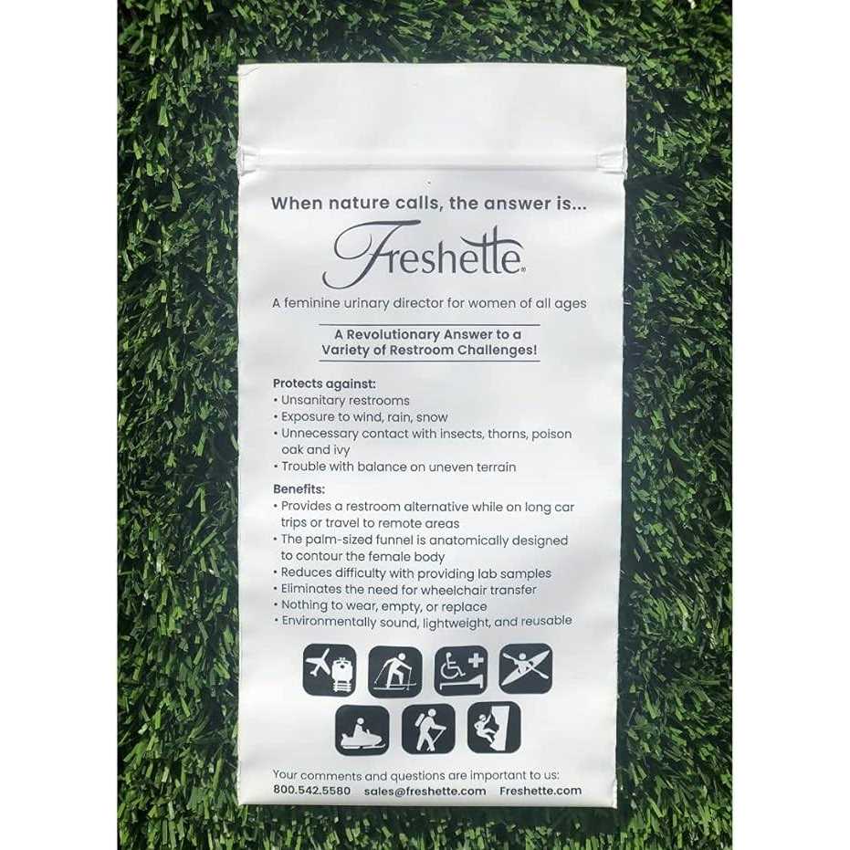 Sani-Fem Freshette Feminine Urinary Director - Image 2