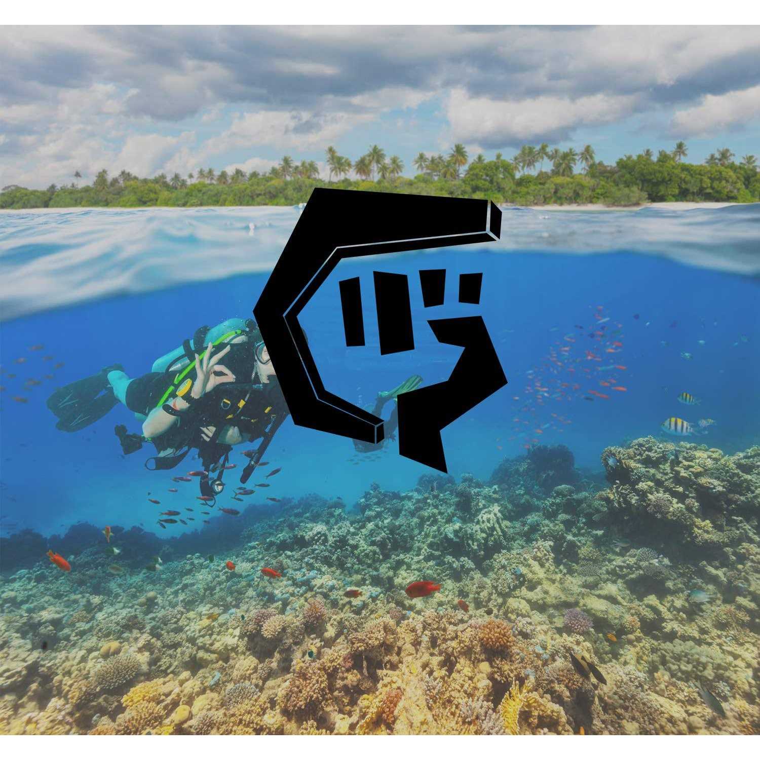 GASHER Scuba Diving Knife with Leg Straps & Sheath Razor Sharp - Image 4