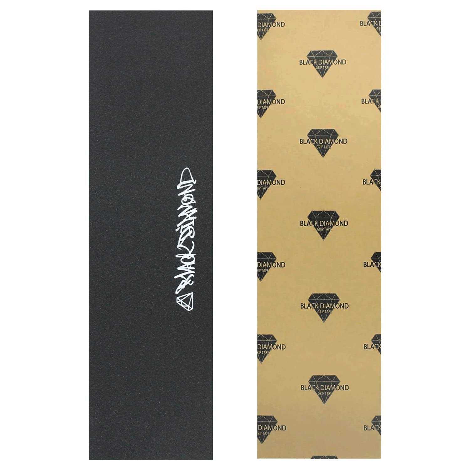 Black Diamond Longboard Skateboard Grip Tape Sheet
