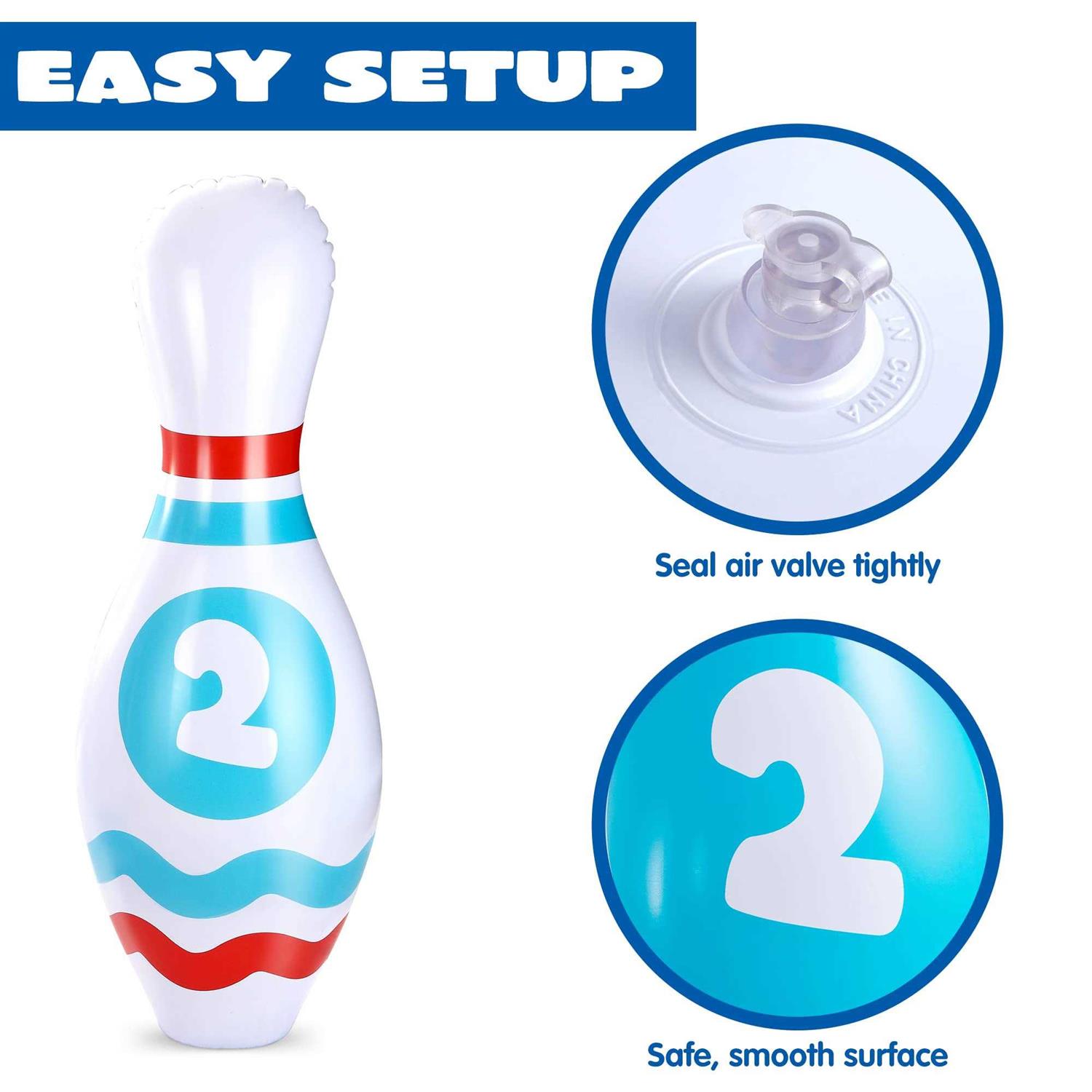 Joyin Giant Inflatable Bowling Set for Kids and Adults - Image 5