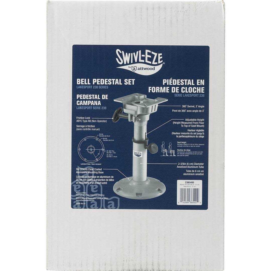 Attwood Lakesport Adjustable Seat Pedestal 2385400 - Image 5