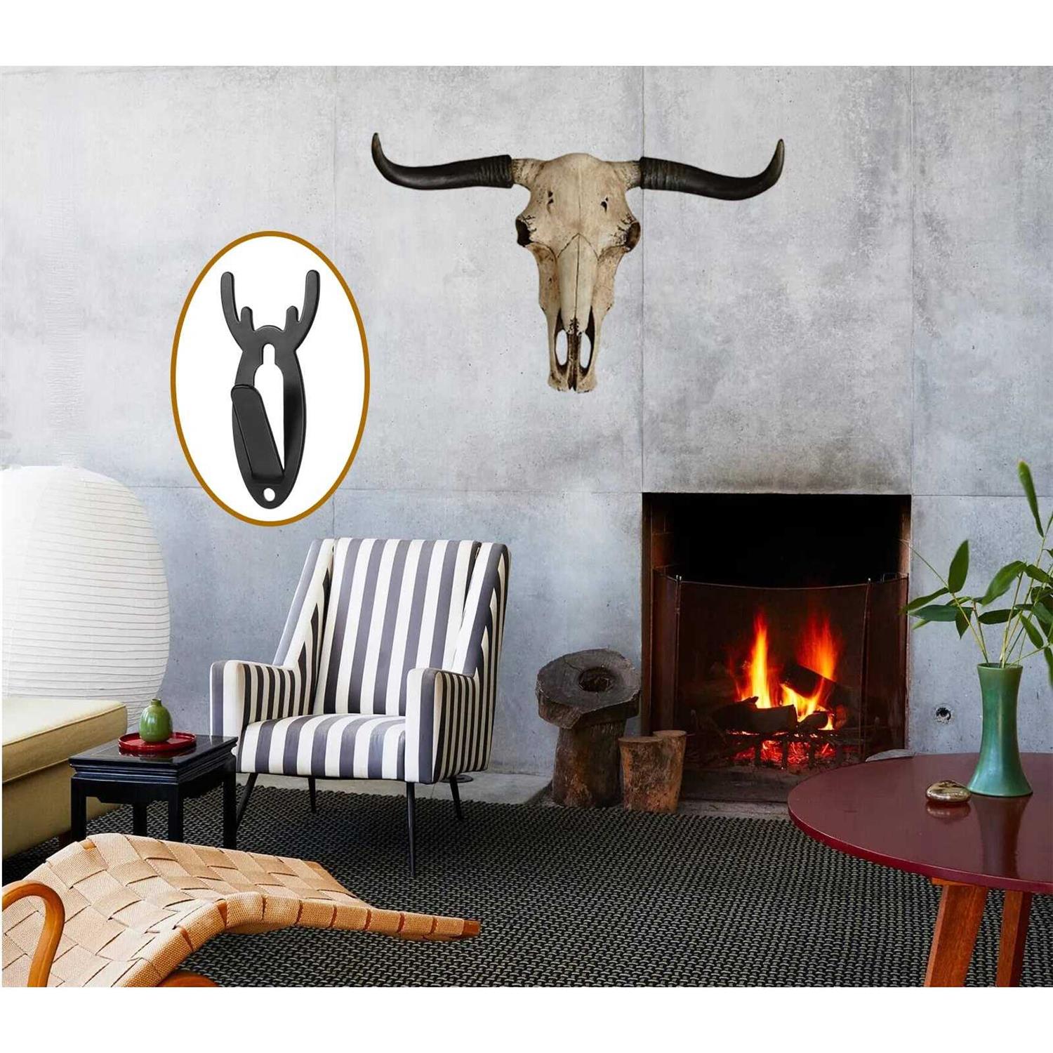 European Mount Skull Hanger 5 Skull Hooker Trophy Mounts Perfect Kit for Hanging and Mounting Bear,Deer - Image 2