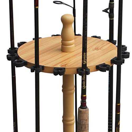 Rush Creek Creations 16 Round Fishing Rod Rack - Image 3