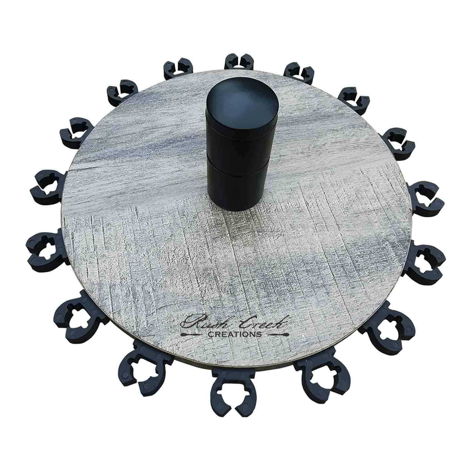 Rush Creek Creations 16 Round Fishing Rod Rack - Image 3