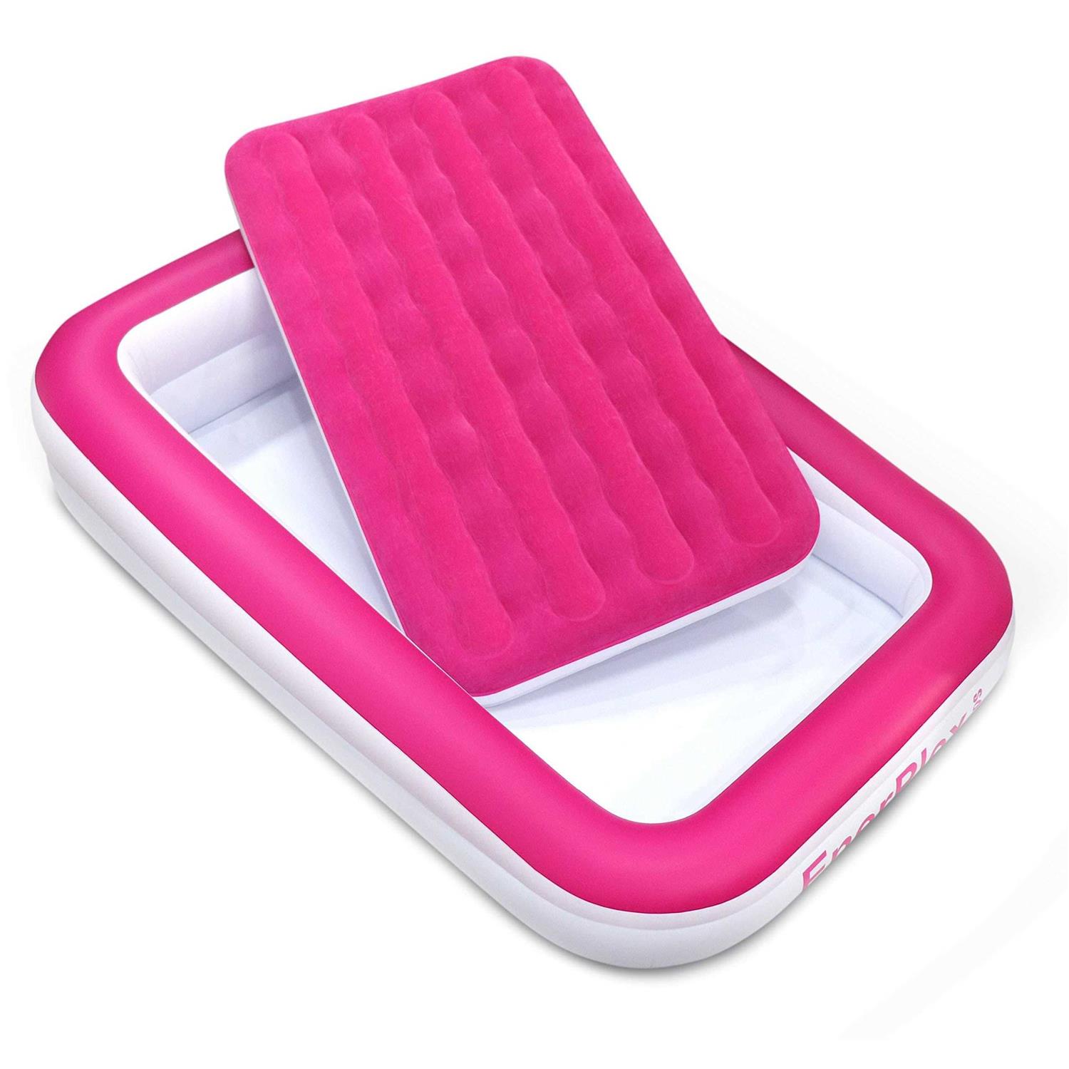 Enerplex Inflatable Travel Bed with High Speed Pump Portable Air Mattress Kids - Image 4