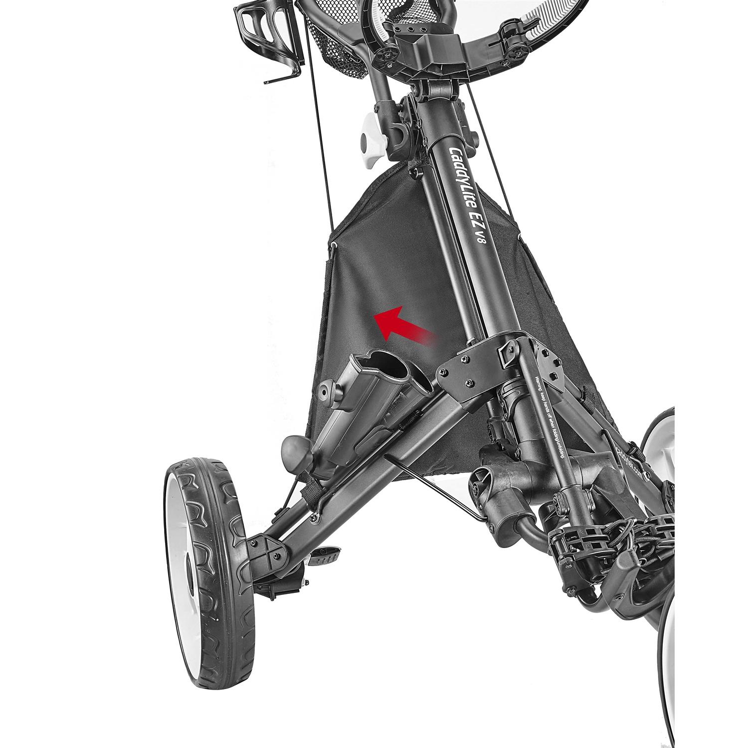 Caddytek CaddyCruiser One V8 Golf Push Cart - Image 4