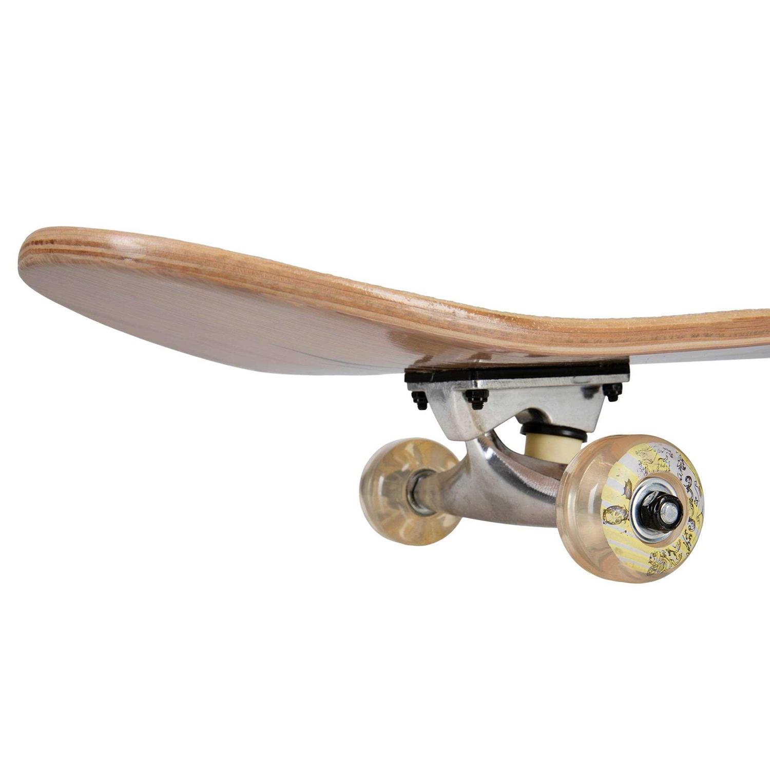 Shop709 Complete Skateboard With Graphic Sprayed Grip - Image 3