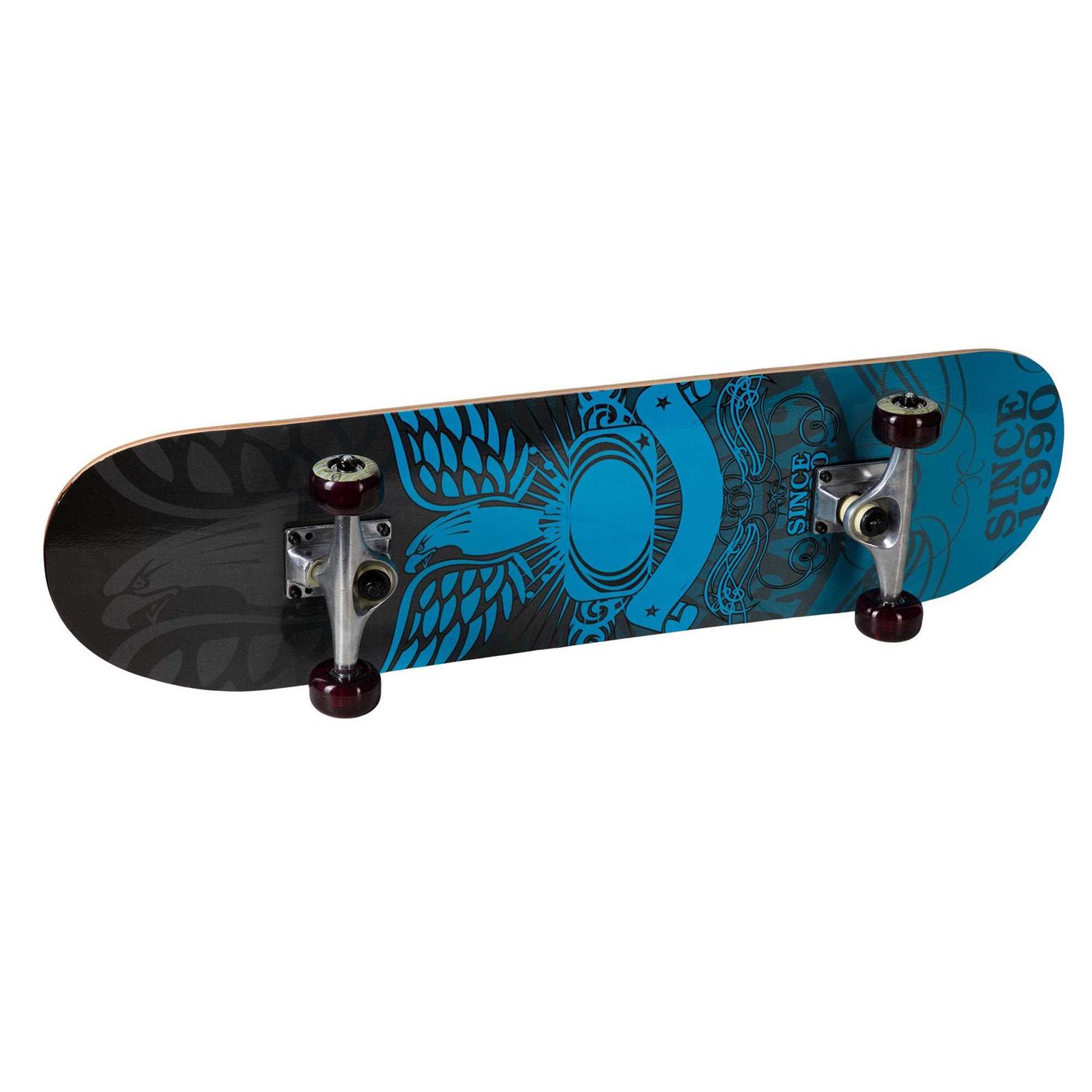 Shop709 Complete Skateboard With Graphic Sprayed Grip - Image 4