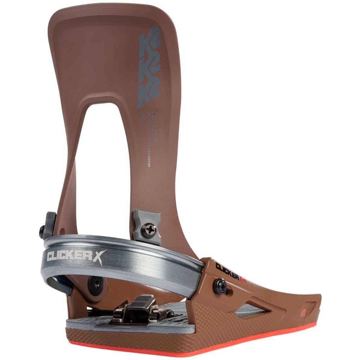 K2 Clicker X HB Snowboard Bindings - Image 3