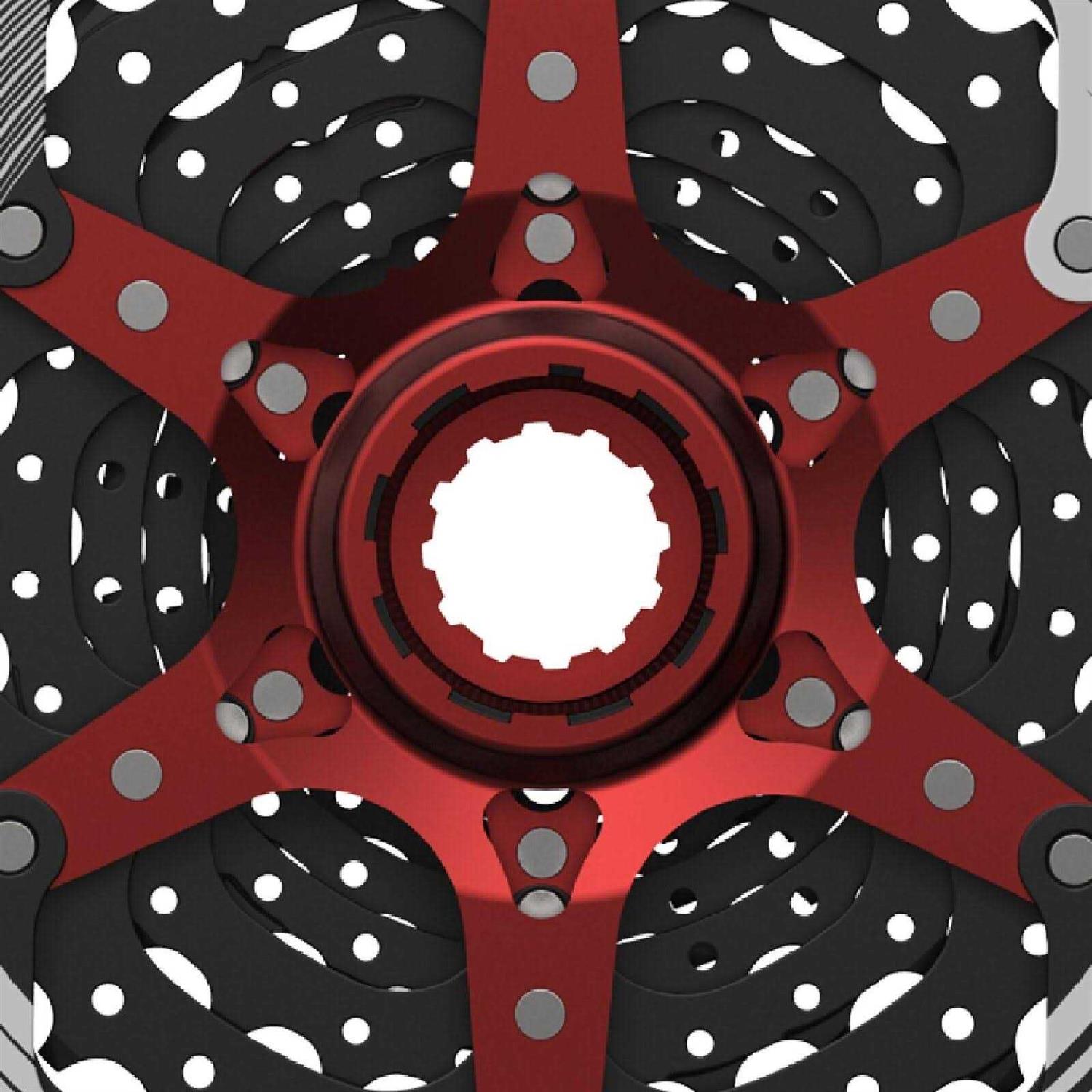 Alternative view of Cassette Sunrace