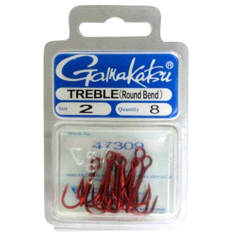 Gamakatsu Round Bend Treble Hooks - Image 3