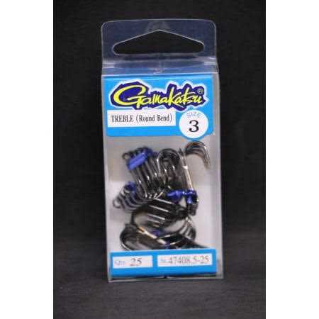 Gamakatsu Round Bend Treble Hooks - Image 3