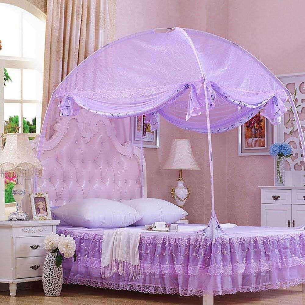 Alternative view of Cdybox Princess Mosquito Net Bed Tent Canopy Curtains Netting With Stand Fits Twin