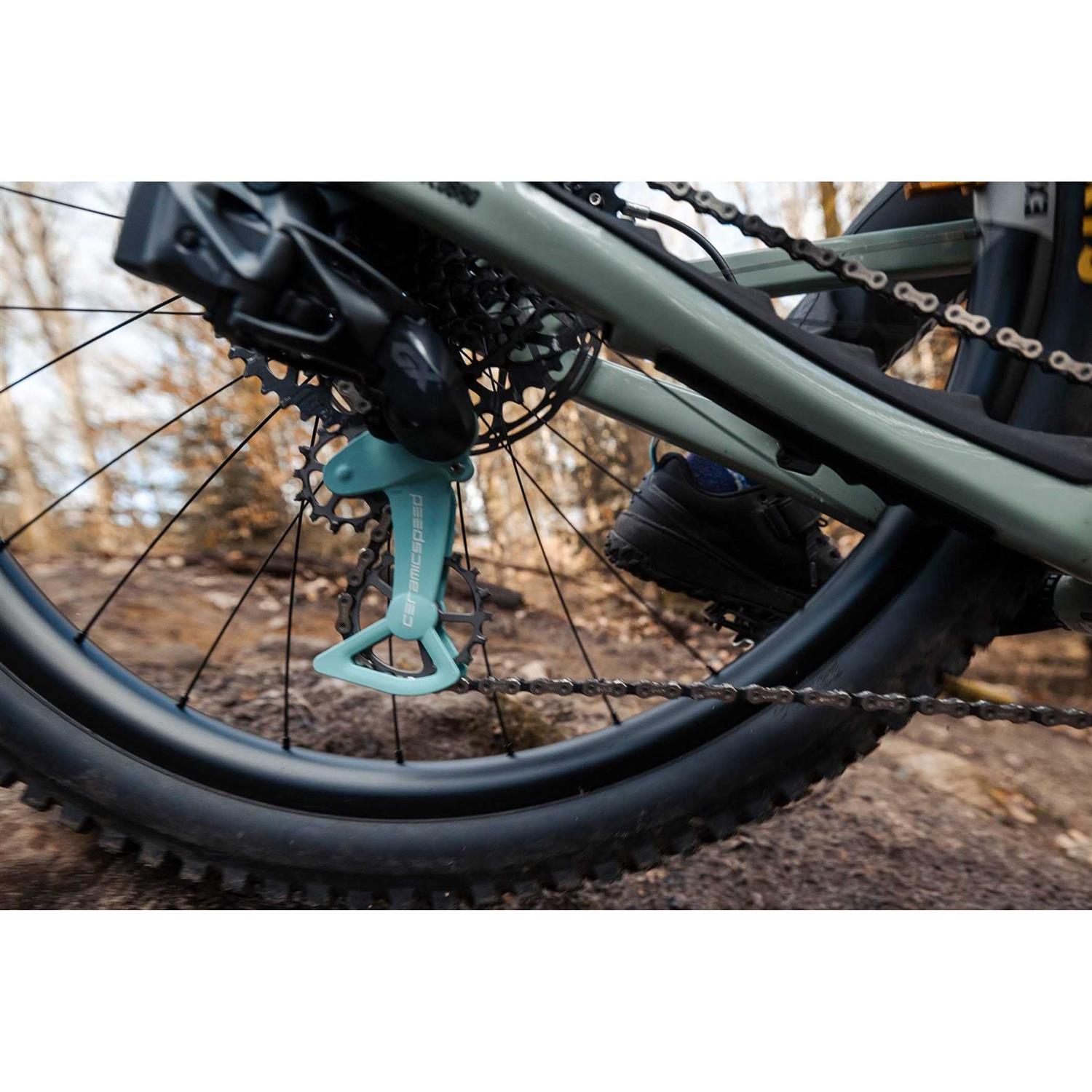 Alternative view of CeramicSpeed OSPW X SRAM Eagle AXS