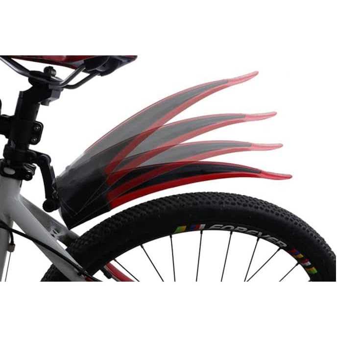 BlueSunshine Adjustable Road Mountain Bike Bicycle Cycling Tire Front/Rear Mud Guards Mudguard Fenders Set - Image 4