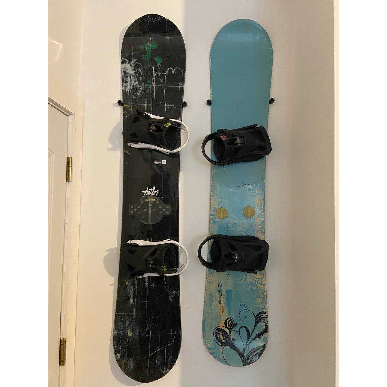 Alternative view of StoreYourBoard The Cinch Snowboard Wall Mount Storage
