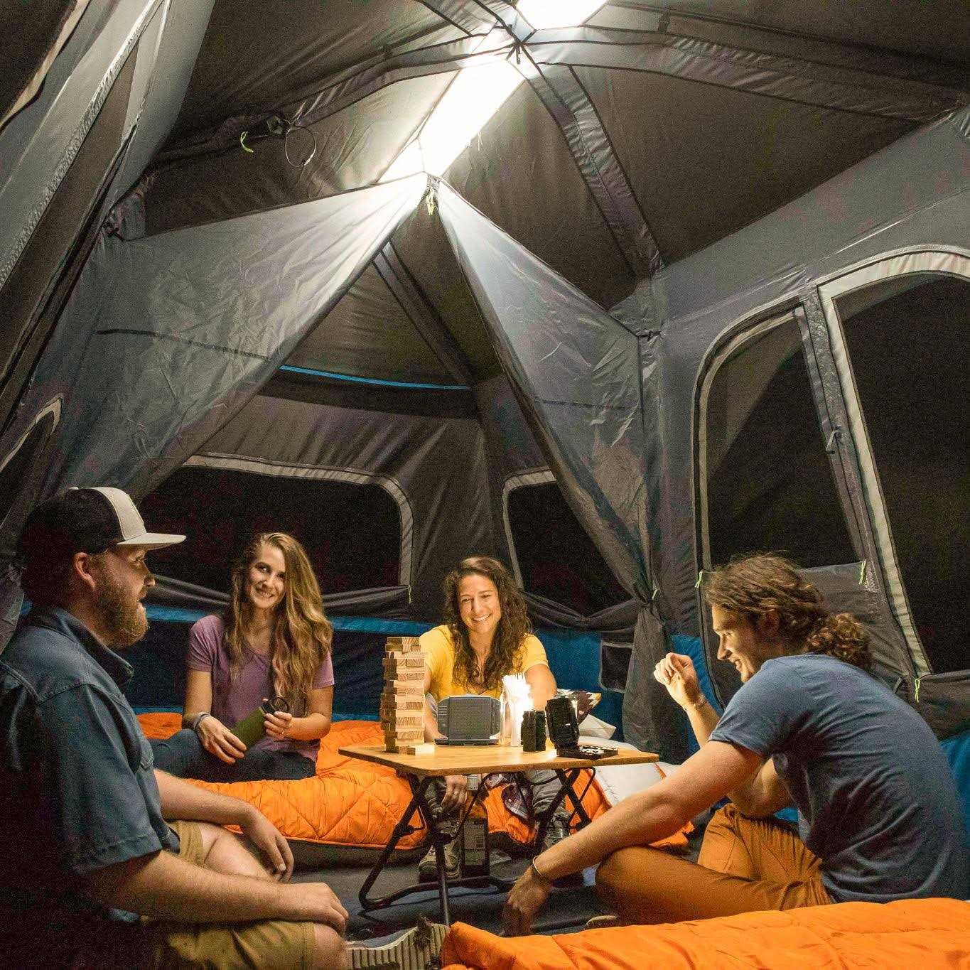Core Equipment 12 Person Lighted Instant Cabin Tent - Image 3