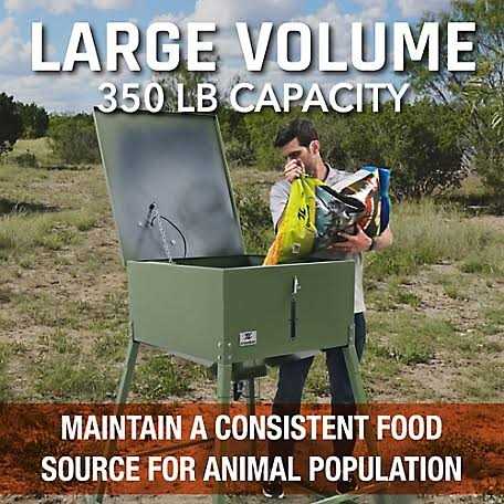 treeline 350 lb. Corn Feeder - Image 2