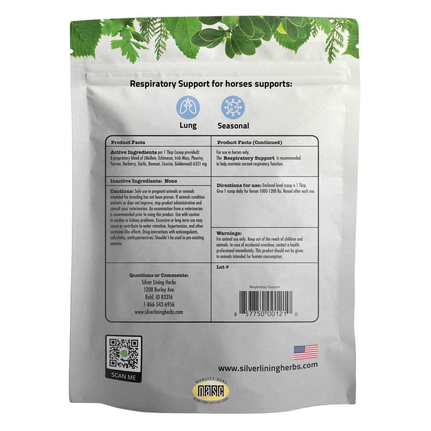 Silver Lining Herbs Respiratory Support for Horses - Image 5