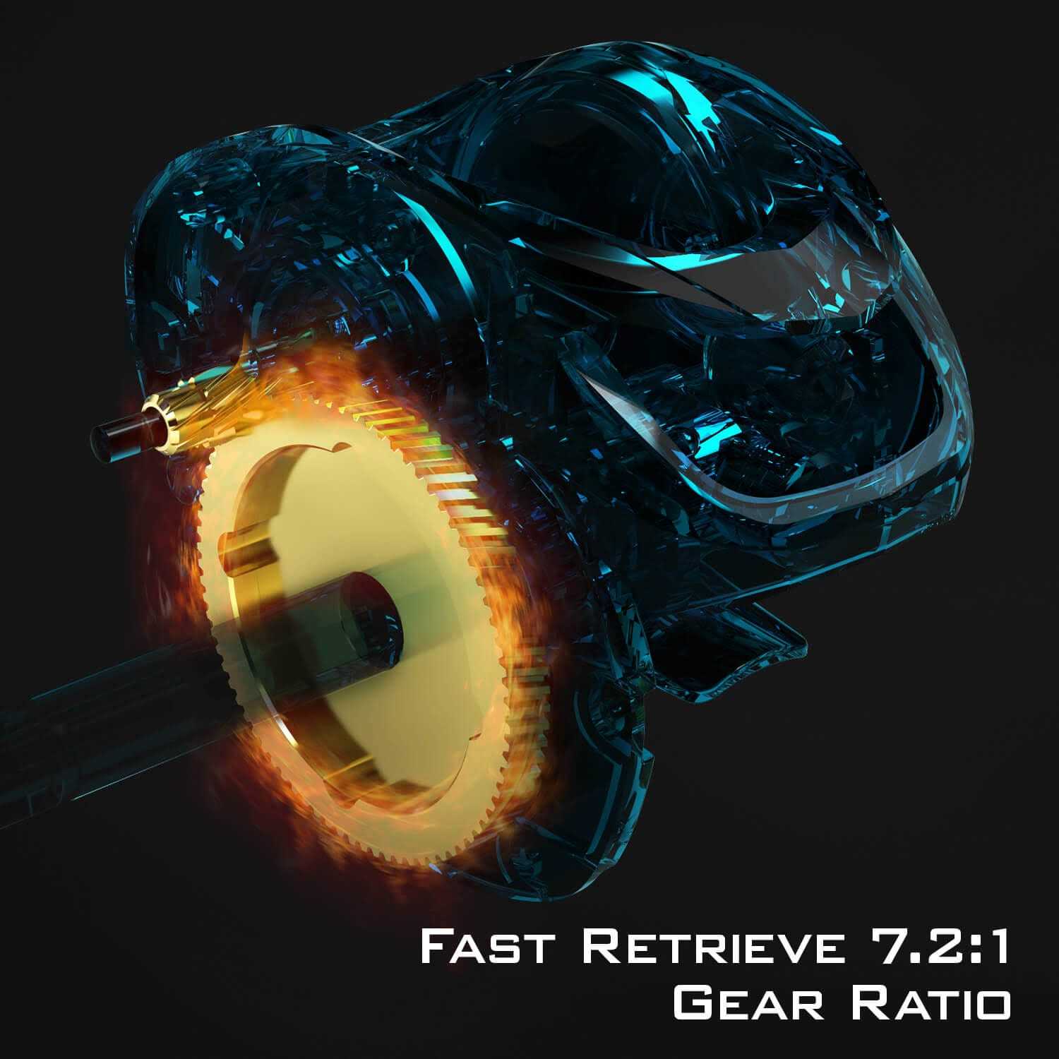 KastKing Crixus Baitcasting Reels - Image 2