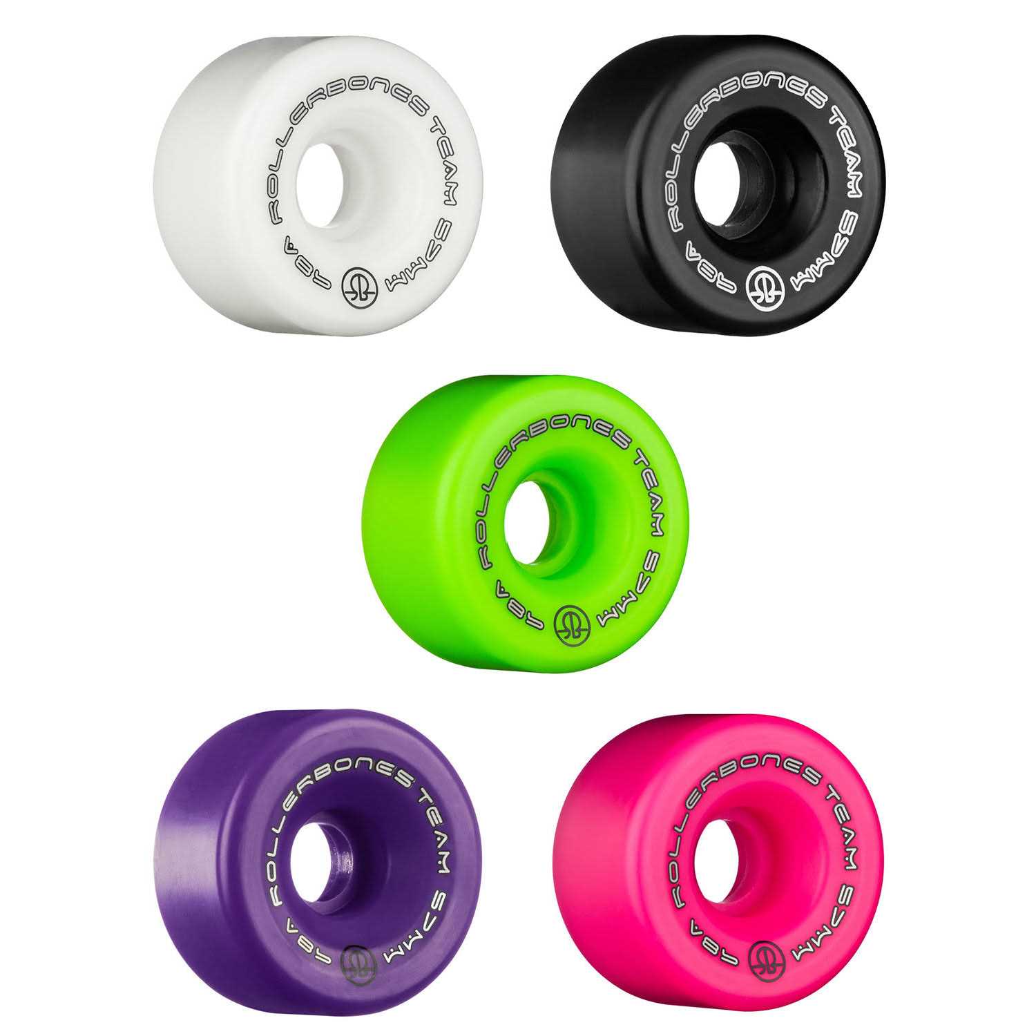 Rollerbones Team Logo Recreational Roller Skate Wheels - Image 5