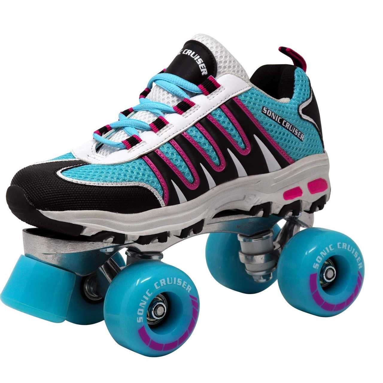 Lenexa Sonic Cruiser 2.0 Unisex Outdoor High Performance Rebound Wheels Quad Roller Speed Skates for Men and Women