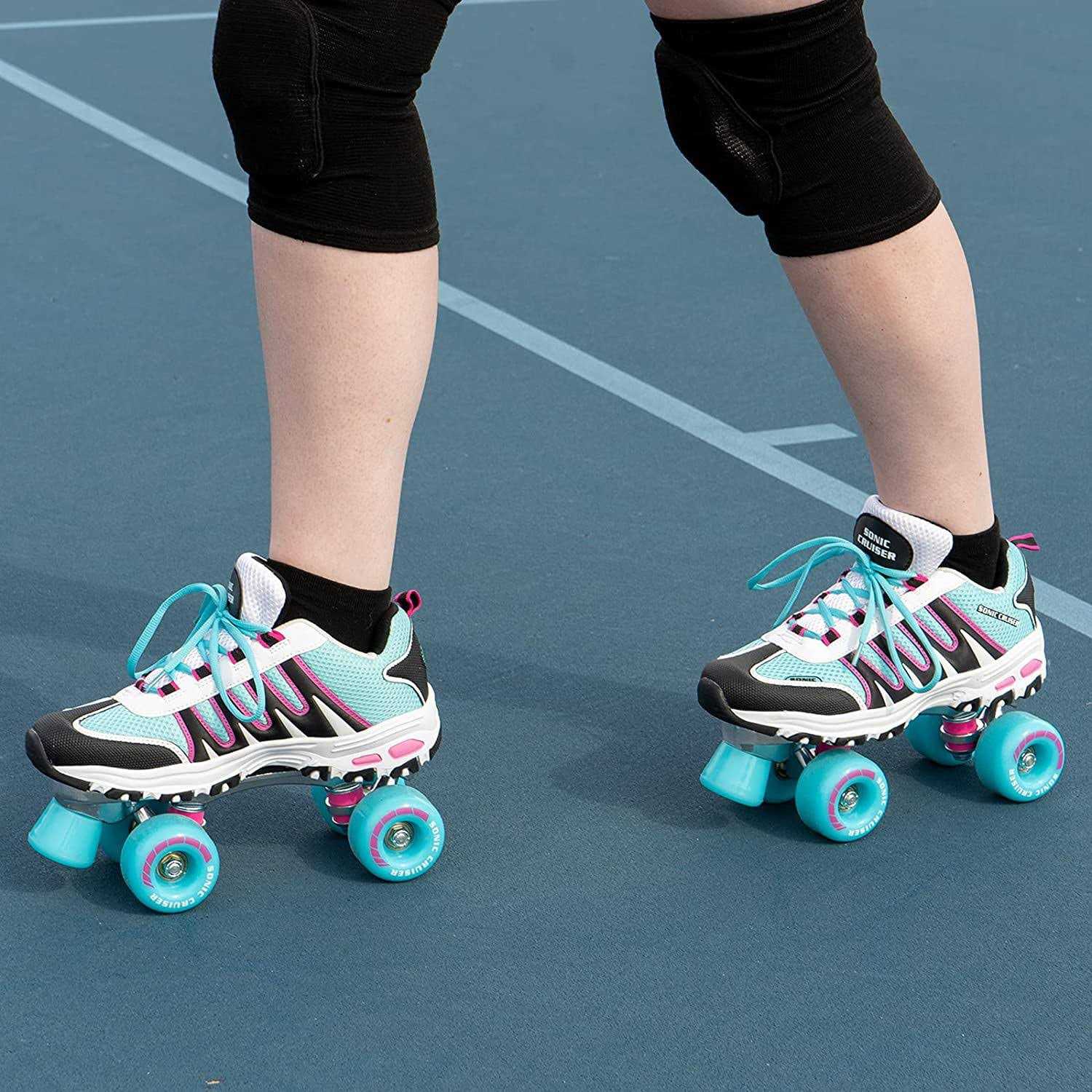 Lenexa Sonic Cruiser 2.0 Unisex Outdoor High Performance Rebound Wheels Quad Roller Speed Skates for Men and Women - Image 4