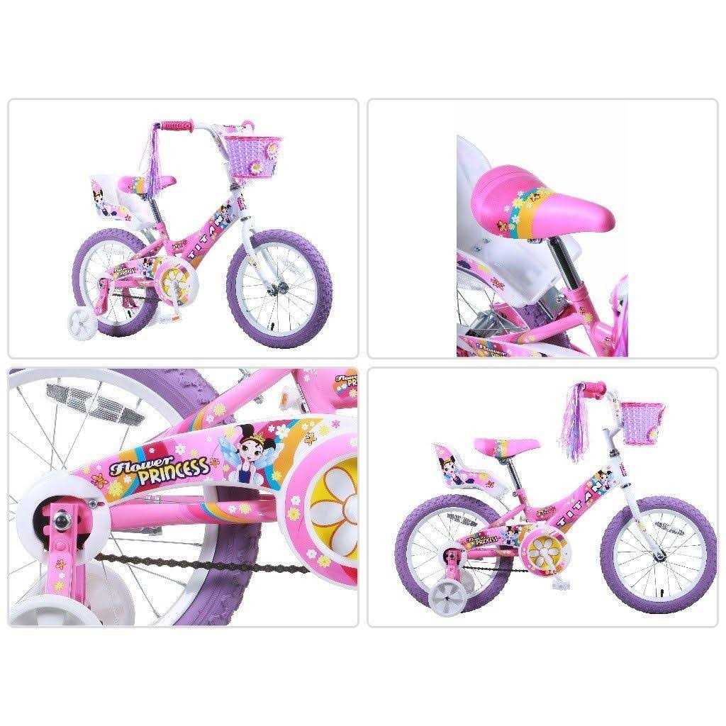Titan Flower Princess Girls 16'' BMX Bike - Image 4